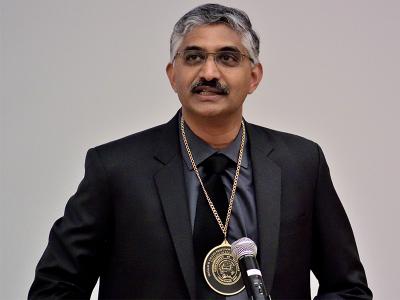 Vikram S. Adve was invested as the Donald B. Gillies Professor in Computer Science on March 28, 2018. 