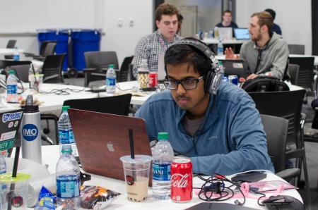 Students spent the weekend tackling open-source problems, with guidance from mentors flown in from around the country and beyond.