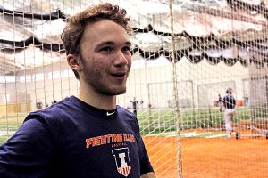 CS + Astronomy sophomore Charlie Young talks about Fighting Illini Baseball's new analytics program.