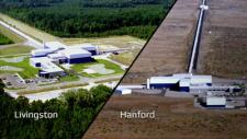 The LIGO detectors in Livingston, Louisiana, and Hanford, Washington, separated 1,865 miles. It took about 7 milliseconds for the gravitational wave to cover the distance between the two.