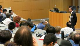 Dr. Yao answered several questions from the audience following his keynote address.