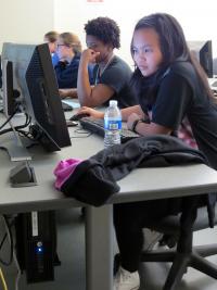 ChicTech provides an opportunity for high school girls to learn more about computers and coding.