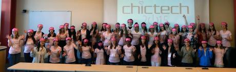 This year ChicTech included 49 participants and over 40 volunteers.