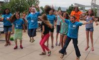 The GEMS Camp included a lot of group activities and excitement.