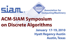 ACM-SIAM Symposium on Discrete Algorithms