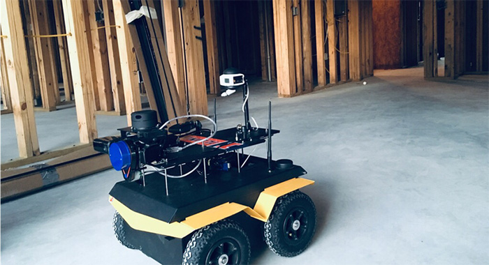 University of Illinois&rsquo; Rover for Construction. The ground robot maps and learns indoor construction environments and autonomously repeats 3D reality mapping to document construction progress, quality and safety on a regular basis.