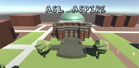 A screenshot of the ASL Aspire game.