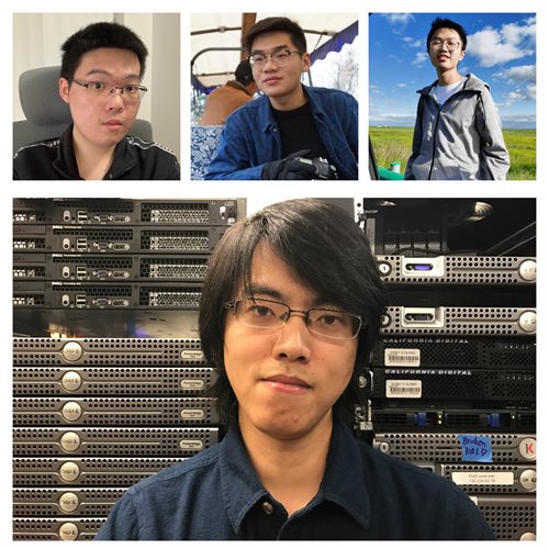 Illinois CS professor Tianyin Xu (bottom) worked with three CS students on the Sieve project, including Xudong Sun (top left), Tyler Gu (top middle), and Wenqing Luo (top right).&amp;Acirc;&amp;nbsp;